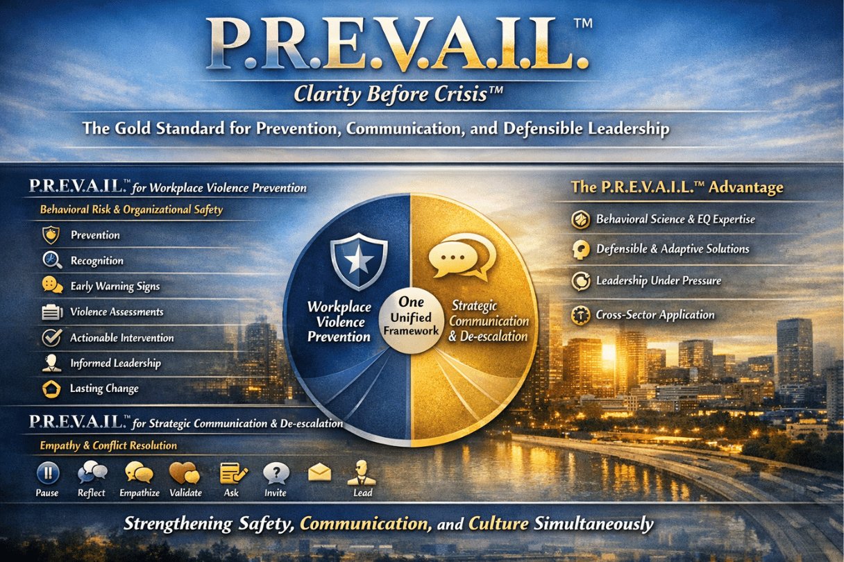 P.R.E.V.A.I.L. Framework -- Clarity Before Crisis